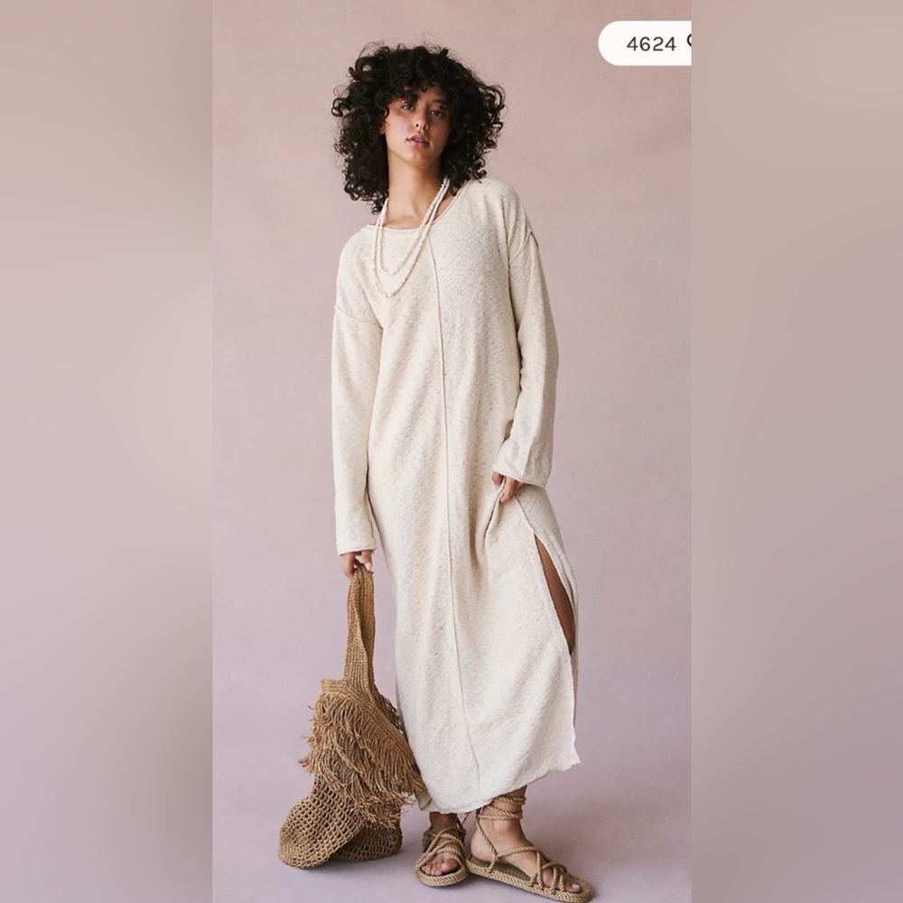 free people sweater maxi dress